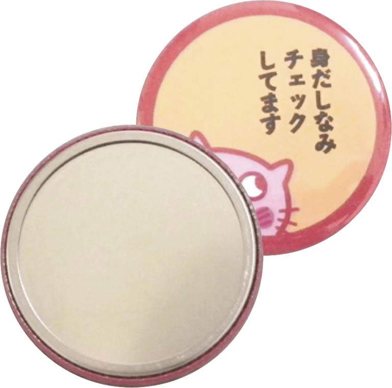 宝石の国 57mm 缶ミラー 4種セット PASH！ オリジナル缶バッジ メタリック缶ミラー 10個から | 缶バッジの