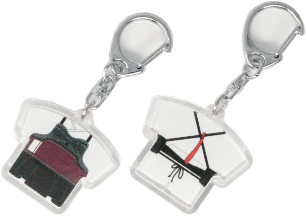 ハメパチ プチ ナスカン Tシャツ型 キーホルダー製作屋